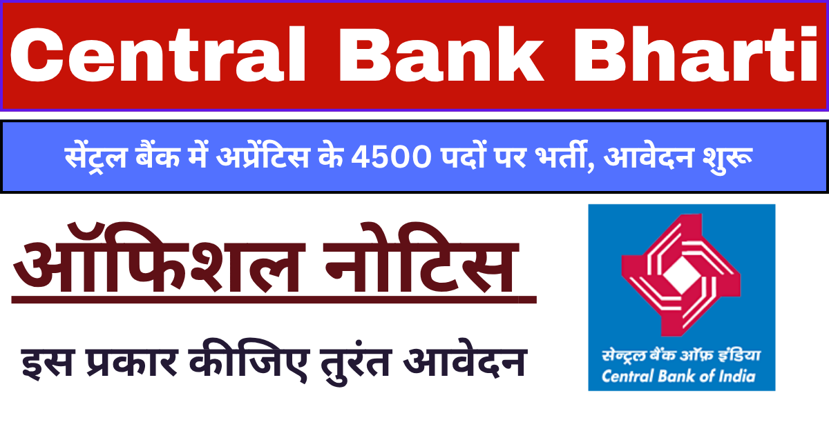 Central Bank of India Bharti 2025